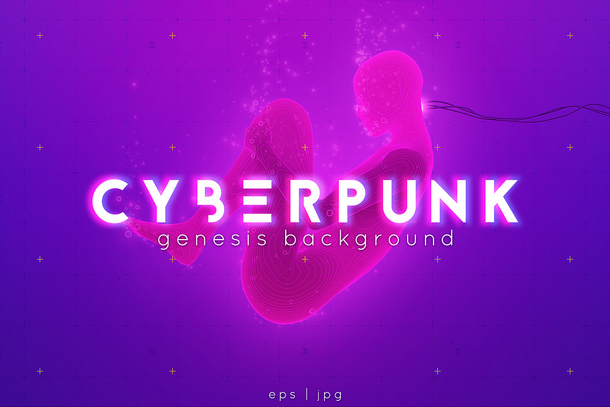 Cyberpunk Genesis in Illustrations - product preview 8