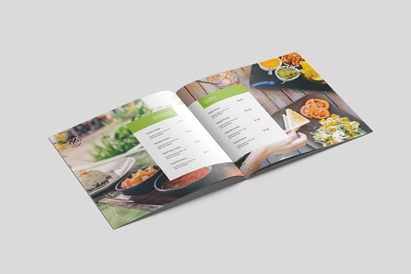 Food Menu Booklet in Brochure Templates - product preview 4