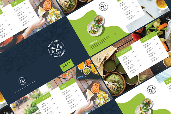 Food Menu Booklet in Brochure Templates - product preview 6