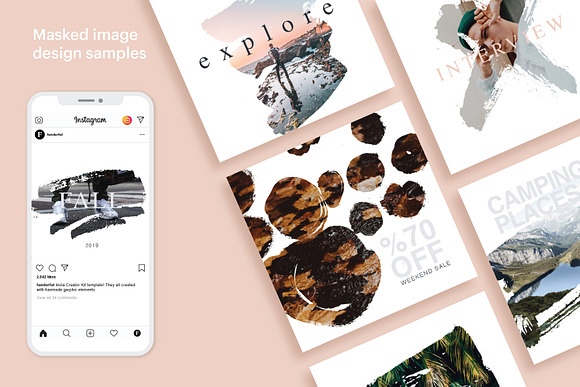 Insta Creator Kit in Instagram Templates - product preview 4