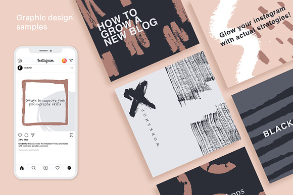 Insta Creator Kit in Instagram Templates - product preview 7