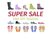 Super Sale. End Off Season. Shoes