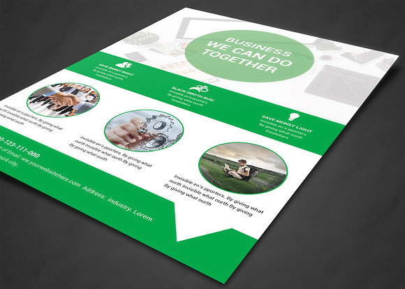 Multipurpose Business Flyers Templat in Flyer Templates - product preview 1