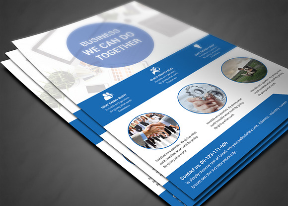 Multipurpose Business Flyers Templat in Flyer Templates - product preview 2
