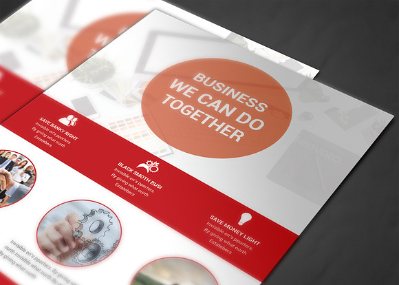Multipurpose Business Flyers Templat in Flyer Templates - product preview 3