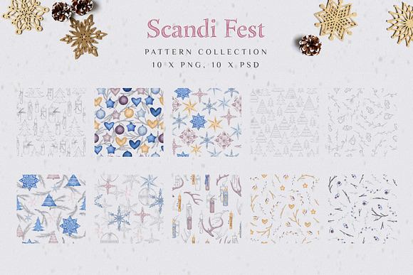 Scandi Fest - Patterns in Patterns - product preview 3
