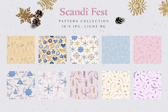 Scandi Fest - Patterns in Patterns - product preview 4