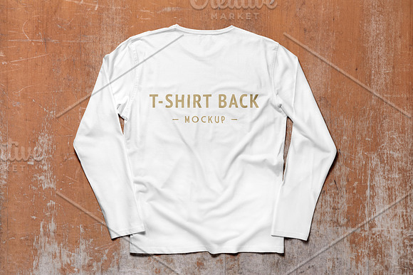Long Sleeve T-Shirt Mockups PSD in Product Mockups - product preview 1