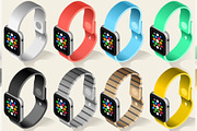 Isometric Smart Watch in Six Colors