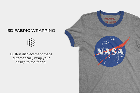 Ringer T-Shirt Mockups in Product Mockups - product preview 1