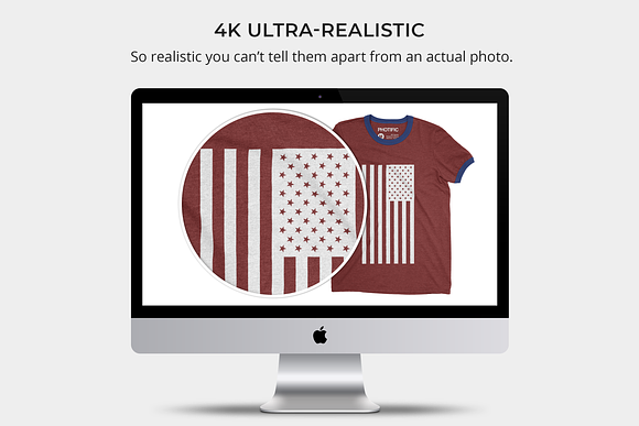 Ringer T-Shirt Mockups in Product Mockups - product preview 2