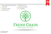 Fresh Grain / Food Logo Template