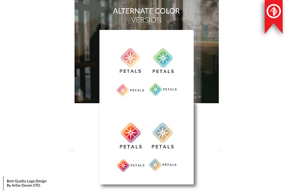 Flower / Abstract Logo Template  in Logo Templates - product preview 5