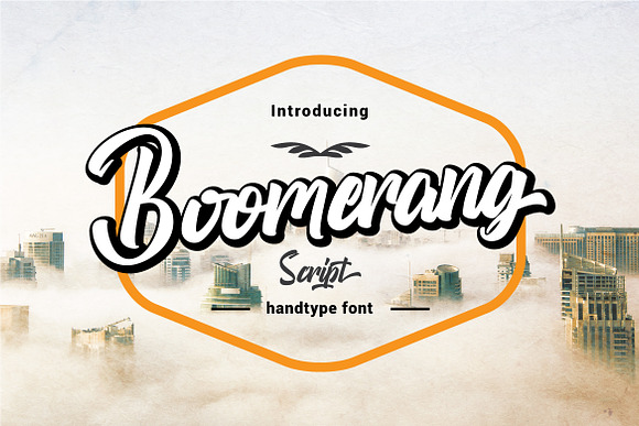 Boomerang Script  in Script Fonts - product preview 6