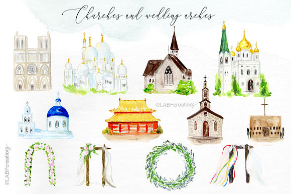 Wedding timeline, map story creator in Illustrations - product preview 19