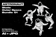 Astronaut Bundle 01 - 04 Characters