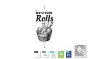 ice cream rolls