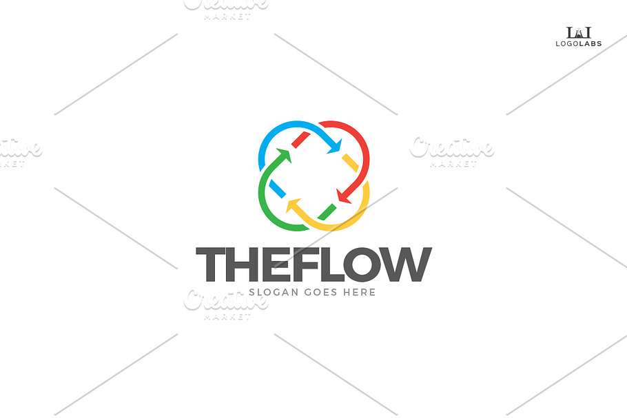 The Flow Logo in Logo Templates - product preview 8