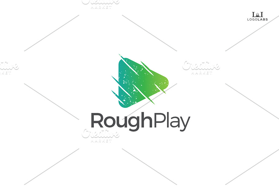 Rough Play Logo in Logo Templates - product preview 8