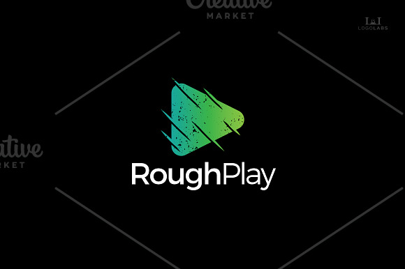 Rough Play Logo in Logo Templates - product preview 1