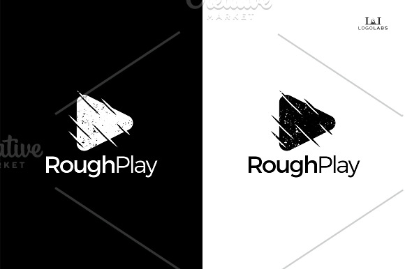 Rough Play Logo in Logo Templates - product preview 2