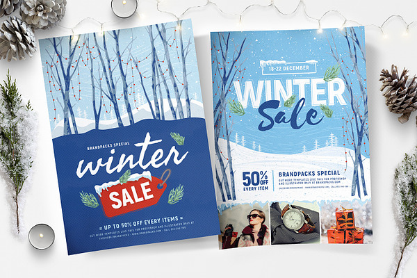 Winter Sale Flyers & Posters