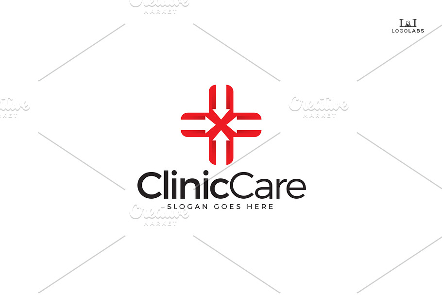 Clinic Care Logo in Logo Templates - product preview 8