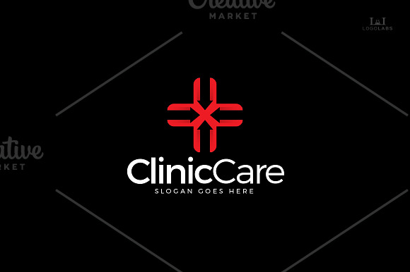 Clinic Care Logo in Logo Templates - product preview 1