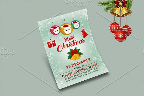 Christmas Party Flyer V902