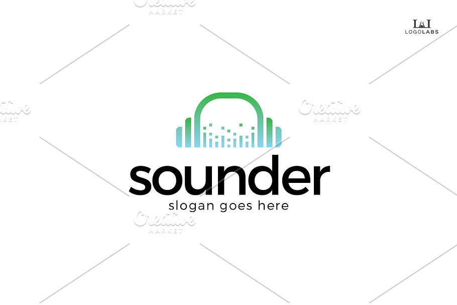 Sounder Logo in Logo Templates - product preview 8