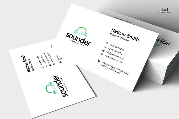 Sounder Logo in Logo Templates - product preview 3
