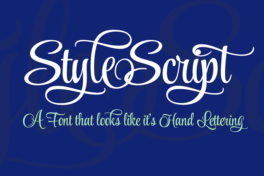 Style Script — Most Popular! in Script Fonts - product preview 8