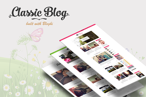 Bloghi Personal Blog WordPress Theme