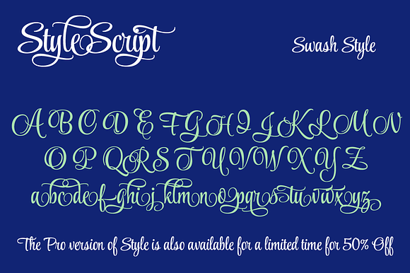Style Script — Most Popular! in Script Fonts - product preview 3