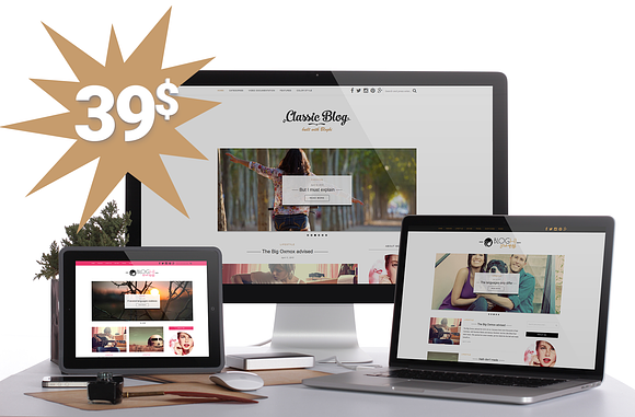 Bloghi Personal Blog WordPress Theme in WordPress Blog Themes - product preview 2