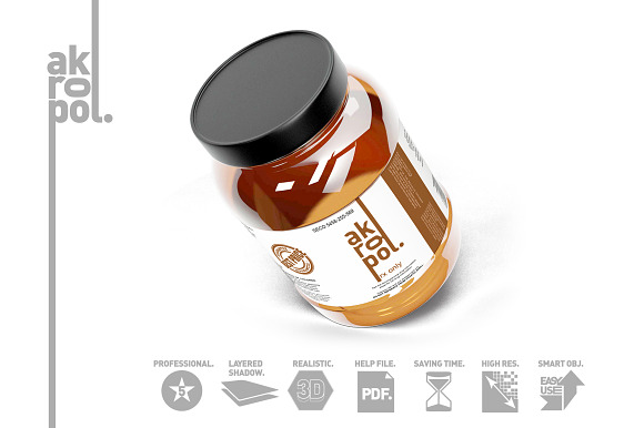 Amber Bottles in Product Mockups - product preview 9