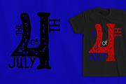 4th Of July T-Shirt Design
