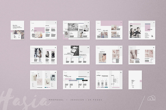 Hasia - Proposal in Brochure Templates - product preview 6