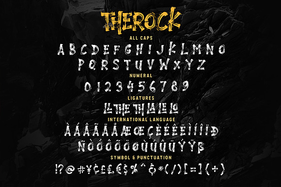 THEROCK // URBAN BRUSH in Display Fonts - product preview 8