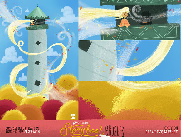 Storybook Illustrator for Procreate in Add-Ons - product preview 6