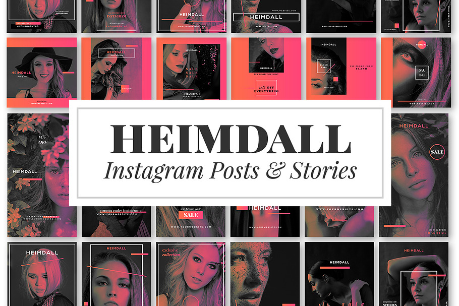 Heimdall - Instagram Posts & Stories in Instagram Templates - product preview 8