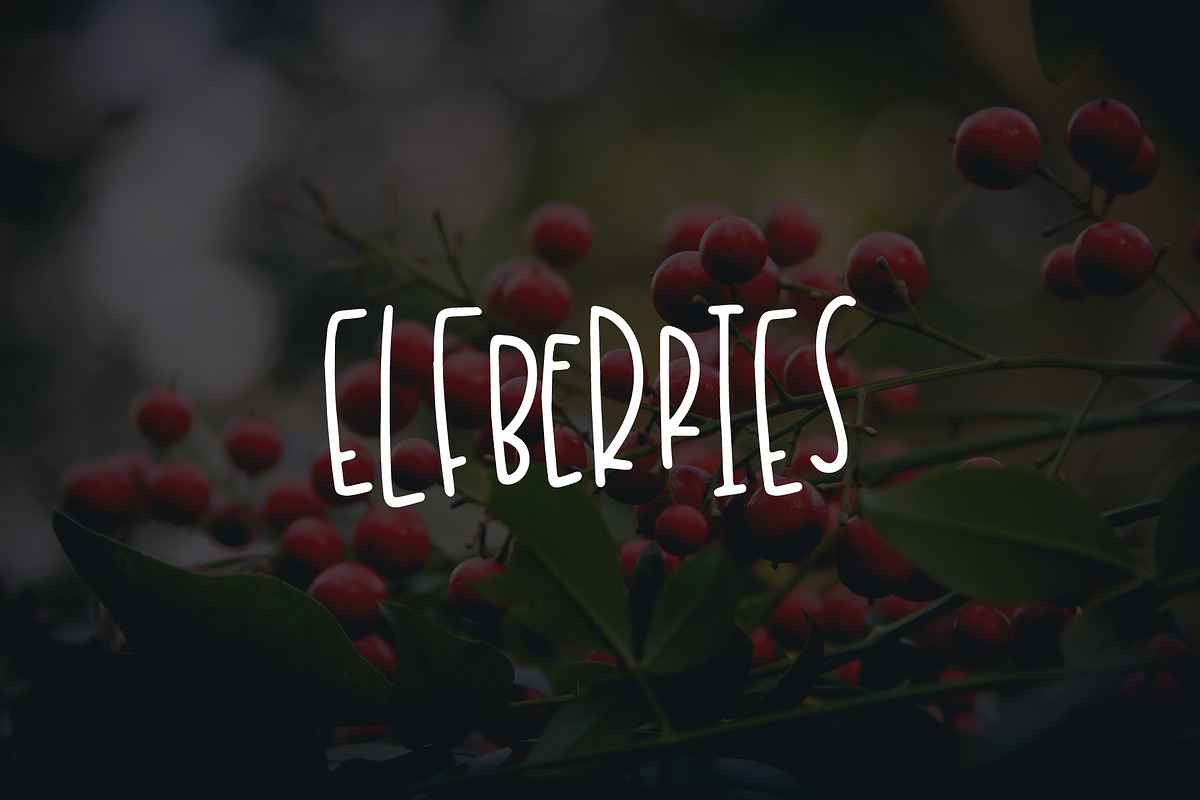 Elfberries in Display Fonts - product preview 8
