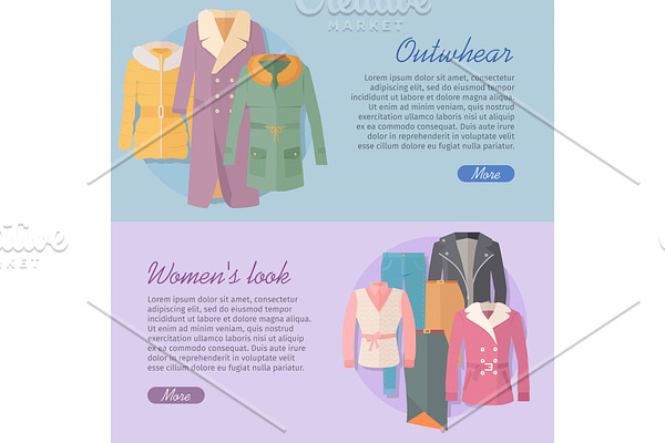 Outerwear Women's Look Web Banner
