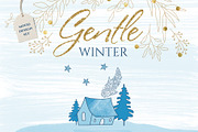 Gentle winter design set