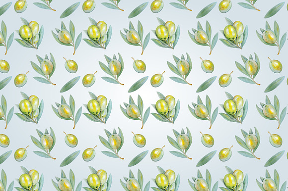 Big olives set 2 in Illustrations - product preview 2
