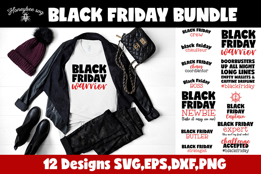 Black Friday SVG Craft Bundle