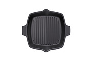 Cast-iron grill pan for cooking