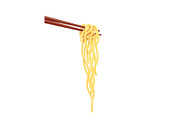 Chinese noodles at chopsticks