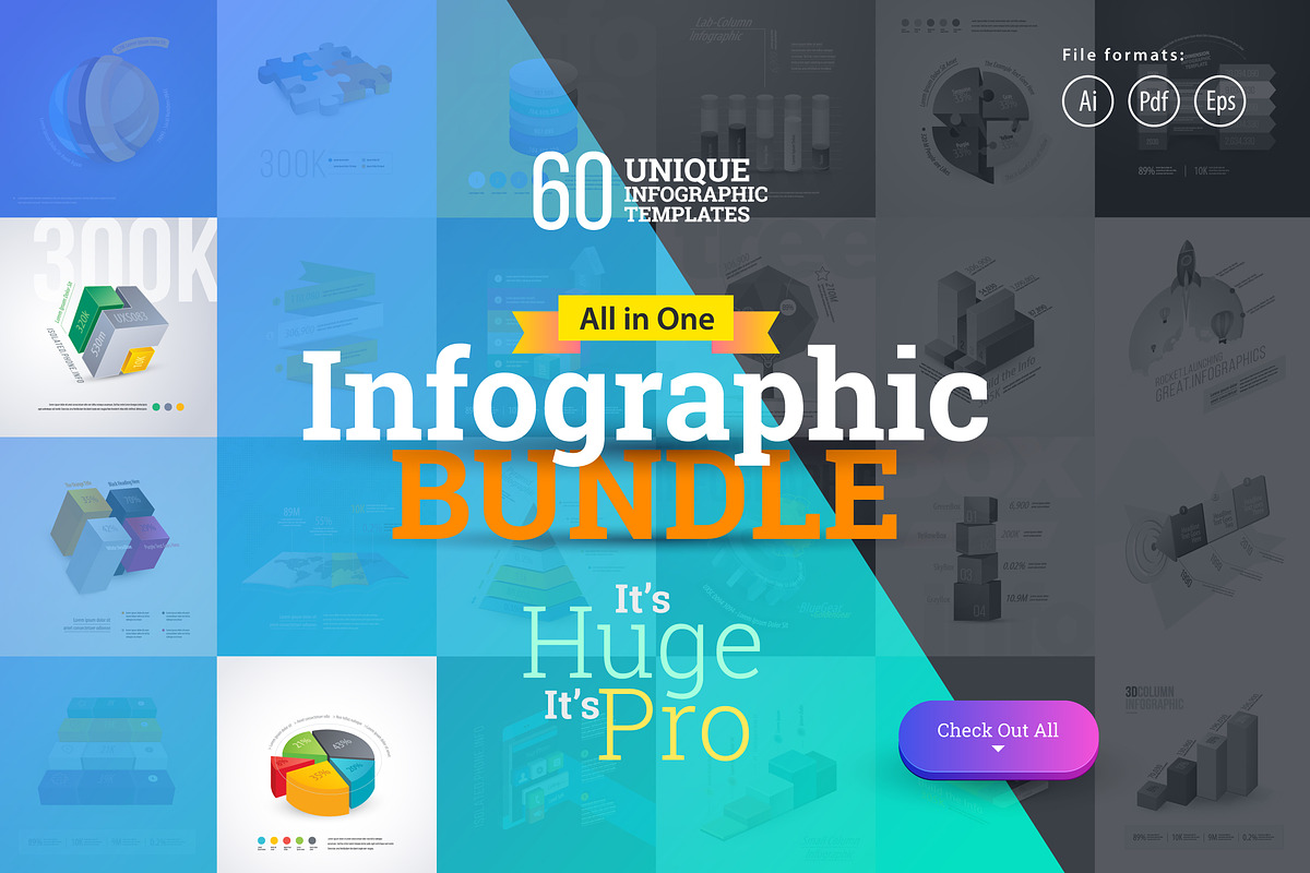 Most Use Essential Infographic Pack in Illustrations - product preview 8