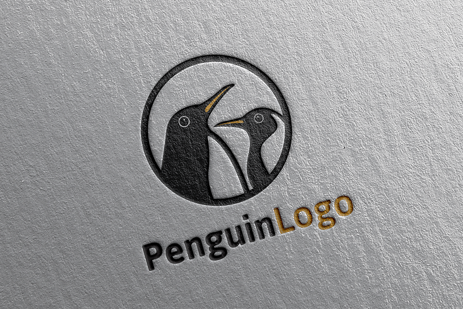 Penguin Logo Template in Logo Templates - product preview 8